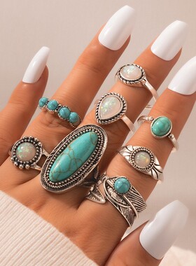 极速Casual Men Ring Accessories Open Vintage Rings For women