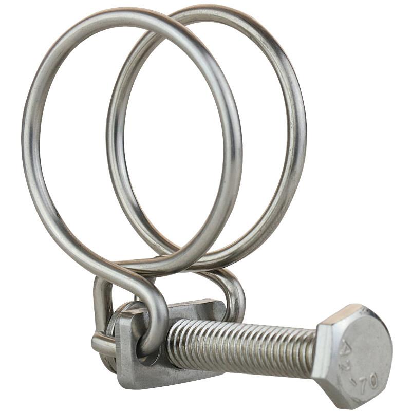 新品1不锈钢喉箍 管箍q水管燃气管汽车油管固定卡强力卡箍电线定