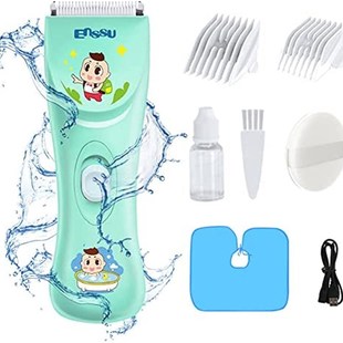 Baby Hair Clipper Set Quiet Electric Hair Trimmer Kit for Ki