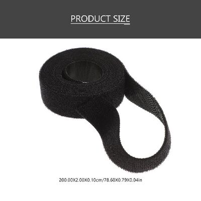 5 Rolls Sticky Adhesive Cable Ties Straps Adhesive Hook And