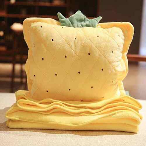 极速抱枕被子两用玩偶三合拆洗萌萌狗狗创意床上毛绒午睡枕头办公