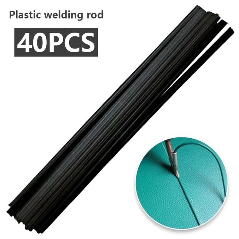 40pcs Black PP Welding Rods Black PP PP Rod For Welding Plas