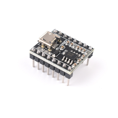 JQ8900语音播报模块 音乐智能语音播报USB串口MP3识别模块-16P