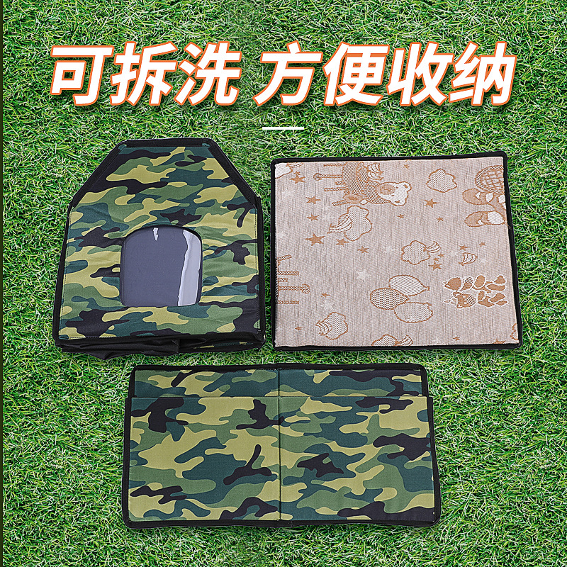 厂家流浪猫窝户外防水猫窝狗窝宠物窝垫笼子可拆洗方便收纳