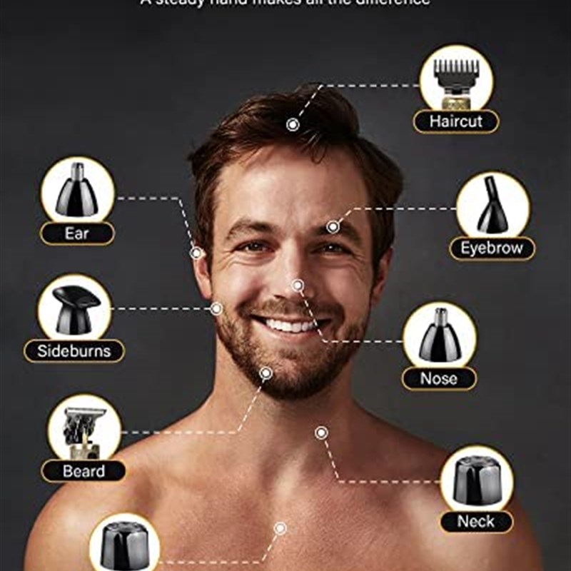 Hair Clippers for Men Professional Cordless Barber Trimmer S