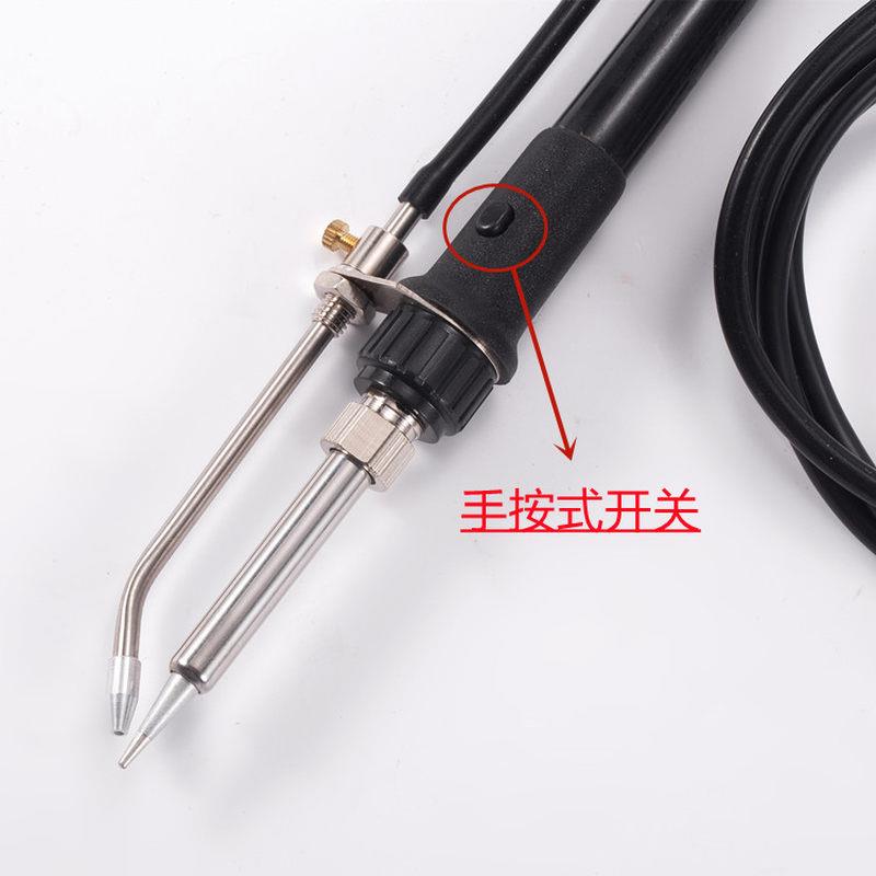 375C 手按式半自动送锡焊锡机恒温焊台线路板焊接脚踏 焊机