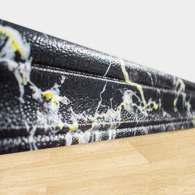 235cmRoll Length Waist Line Living Room Adhesive Skirting