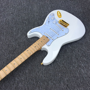 firehawk英格威签名大头凹槽款 白色金色配件初学者电子吉他 式