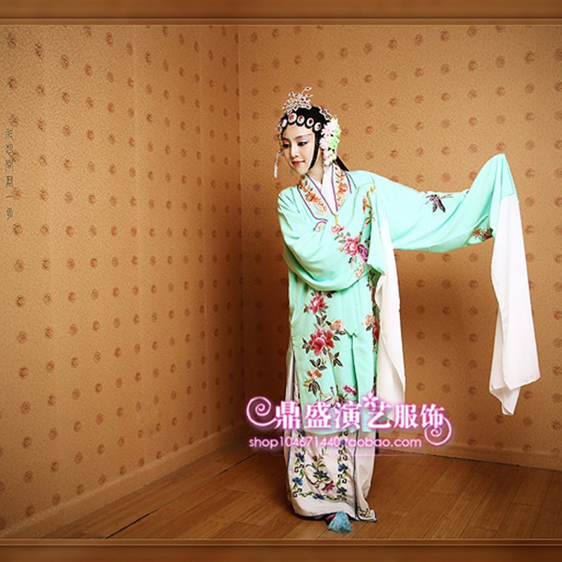 古装越剧戏剧京剧黄梅戏服装戏曲服饰青衣花旦衣服小姐衣服女对披