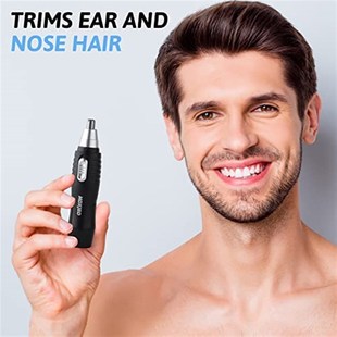 Nose Hair Trimmer for Men Women Painless Ear and Nose Hair