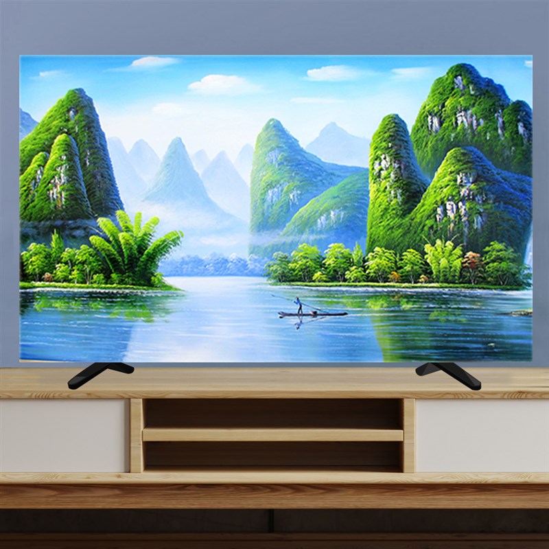 新款电视套防尘罩套家用挂式台式曲面通用电视机防尘布70寸盖布