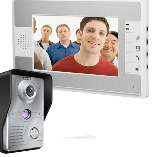 好货7 Inch Video Door Phone Doorbell Intercom Kit 1-camera