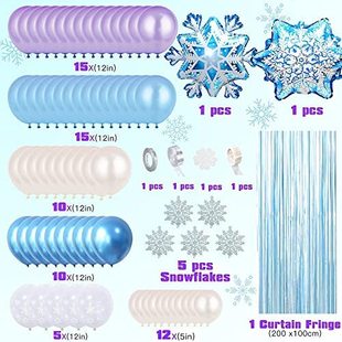 Frozen Balloons Arch Garland Kit Frozen Birthday Balloons F
