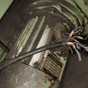 好货沈阳中捷镗床TPX6111B 电机 马达AO2-7124 380V 370W AO27124