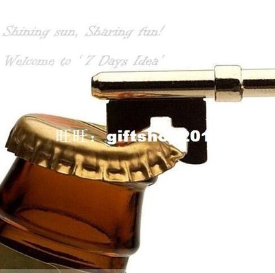 bottle opener stainless steel keychain ring beer wine open