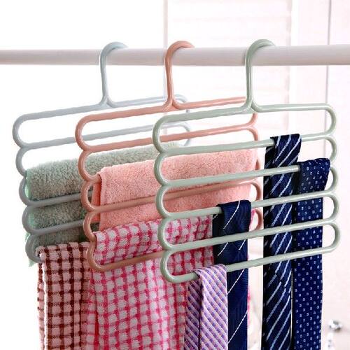 极速5 Layers MultiFunctional Pants Hanger Holder Trousers