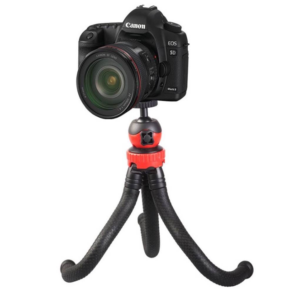 八爪鱼三脚架适用单反微单Gopro相机云台三脚架手机自拍便携支架