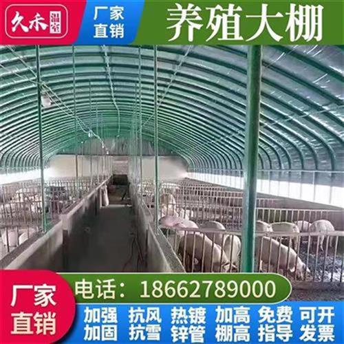 1骨架管舍管件温全保m温钢配猪B圈椭圆鸡蔬牛隔热R室套菜羊大棚养