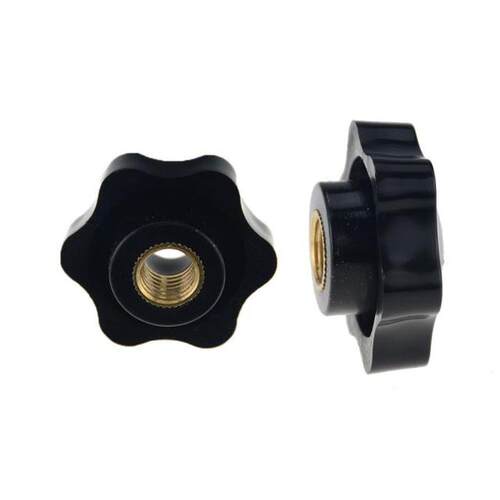 极速6PCS Six Star Type Through Hole M5 M6 M8 Plum Bakelite H