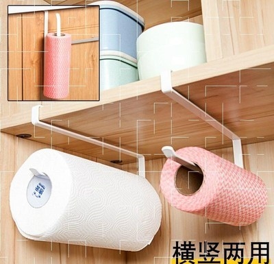 Punch-free rack kitchen upside down box tissue Z adhesive