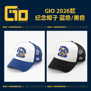 GIO 莫雷诺2026款纪念帽子 蓝色/黑色