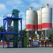 混凝土搅拌站建筑机械设备 商品工程搅拌站 高速公路商砼搅拌站