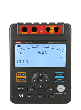 UT512 绝缘电阻测试仪 2500V  100GΩ 交直流电压600V