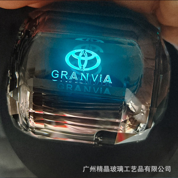 赛那格瑞维亚七彩发光水晶档把头