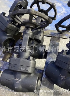 A105N高温高压导热油截止阀闸阀 Z61YJ61Y-150 300 600 900LB阀门