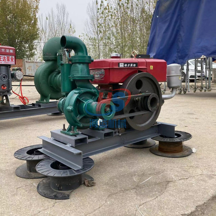 4寸柴油离心水泵自吸排污排水