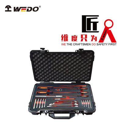 WEDO维度钛合金25件套组合工具无磁耐腐蚀钛合金工具航空TT5602