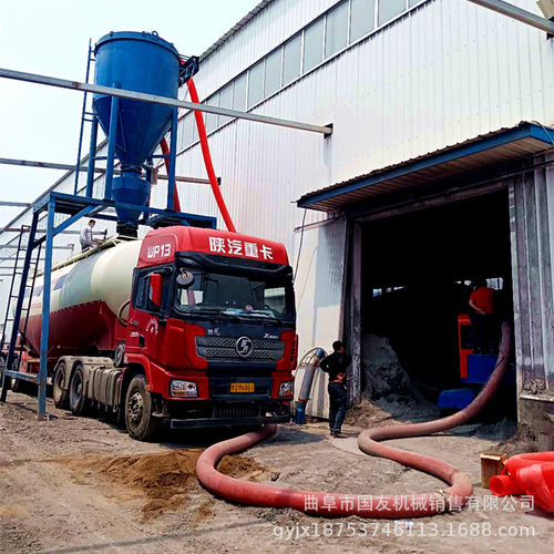 水泥大库房机械臂自动装车设备无扬尘粉料气力输送机粉煤灰吸灰机