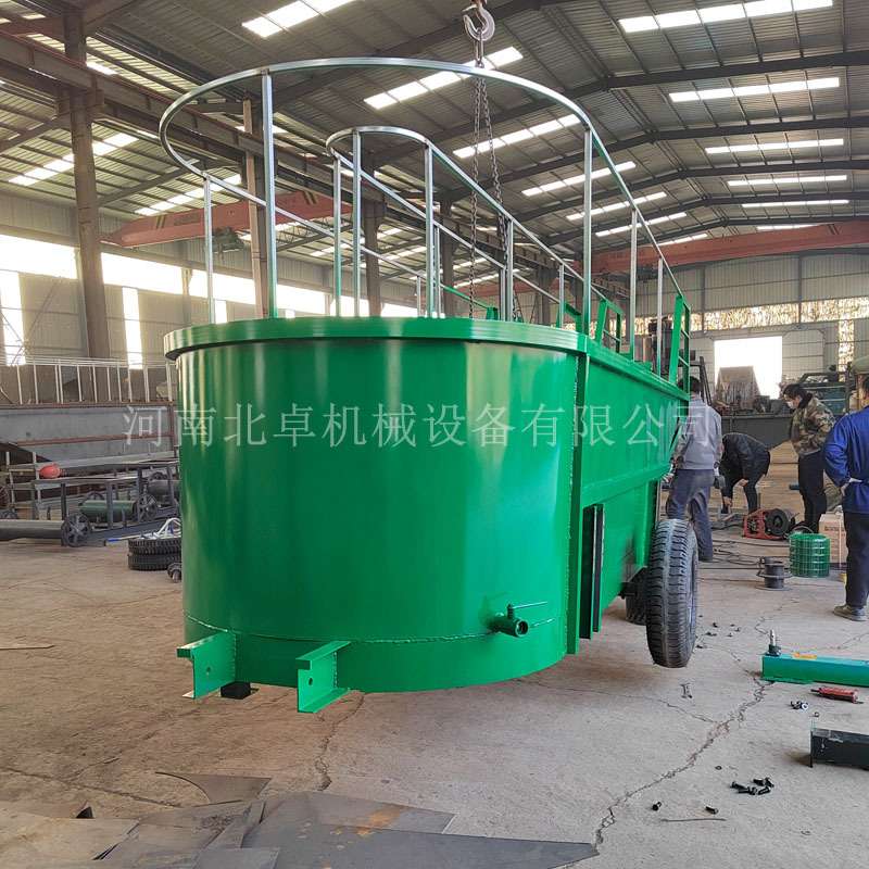 新型草原移动药浴洗羊车 牵引式U型羊群洗浴池 直行通道洗羊机