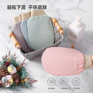 搓澡泥单层强力成人搓澡巾家用洗澡巾澡堂沐浴手套搓泥搓背神器