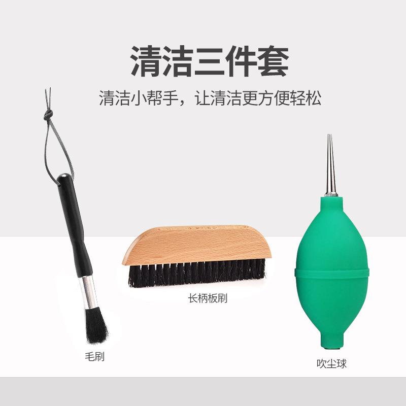 6BUJ咖啡粉清洁刷猪鬃粉渣毛刷木柄磨豆机咖啡机专用刷子吹粉咖啡