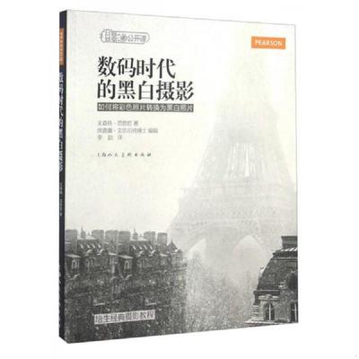 正版速发9787532297825 数码时代的黑白摄影 文森特·范思哲