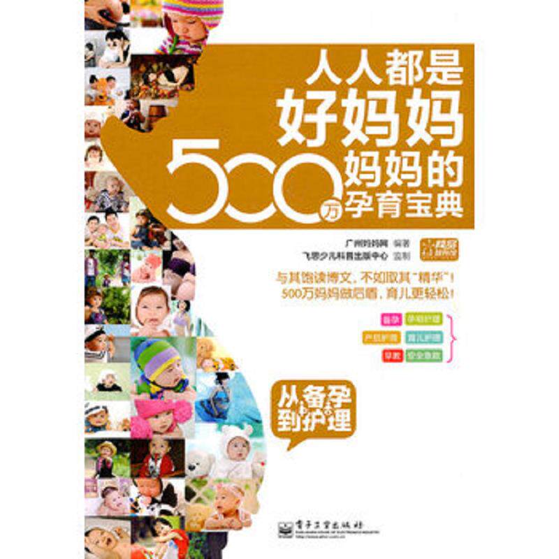 正版速发9787121146800 人人都是好妈妈 500万妈妈的孕育宝典 从备孕到护理  9787121146800 广州妈妈网　编著 电子工业出版社