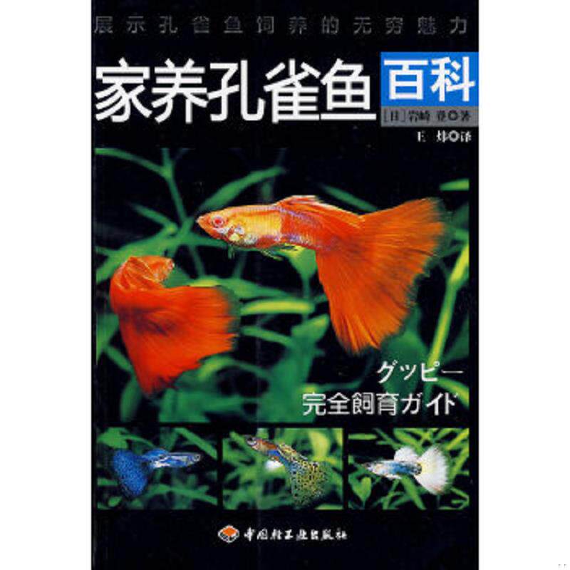 正版速发9787501973521 家养孔雀鱼百科 （日）岩崎登著,王炜译 中国轻工业出版社