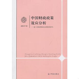 研究 中国财政政策效应分析：基于新凯恩斯DSGE模型 胡爱华 著 社 正版 光明日报出版 速发9787511249722