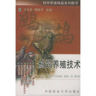 尾货新书 非二手旧书 王忠艳 正版 中国农业大学出版 鹧鸪养殖技术 周琪平主编 社 速发9787810665070