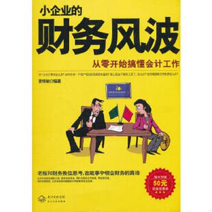 速发9787535459534 长江文艺出版 从零开始搞懂会计工作：小企业 麦绮敏 社 财务风波 正版
