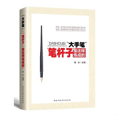 正版速发大手笔：笔杆子是这样炼成的 杨冰著 国家行政学院出版社