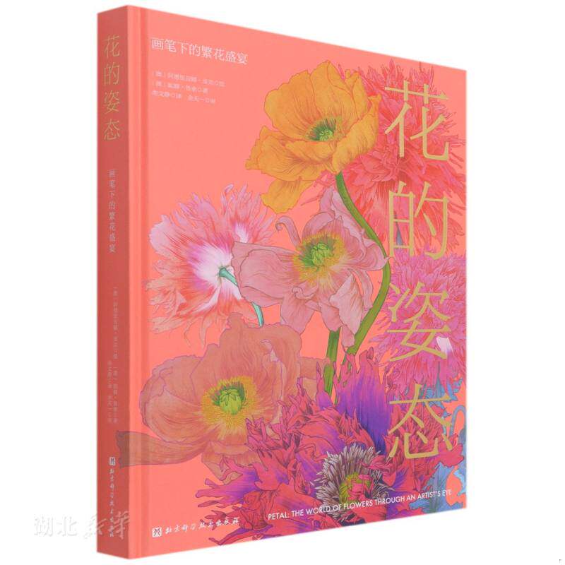 正版速发9787571414634 花的姿态：画笔下的繁花盛宴 (澳)妮娜·鲁索著 北京科学技术出版社