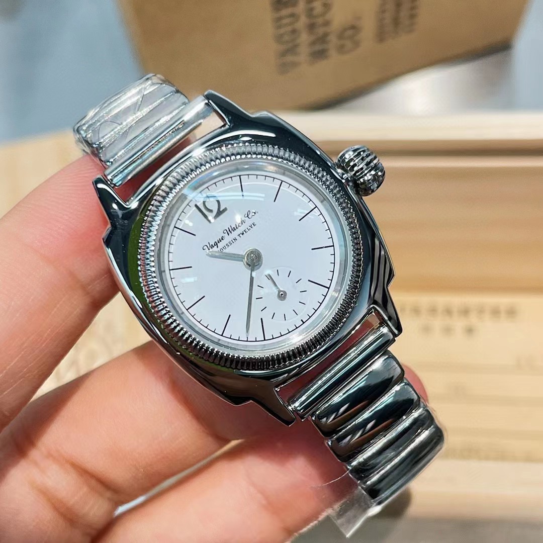 日本Vague Watch Co.手表女士款轻奢小众中古金表复古时尚高级感
