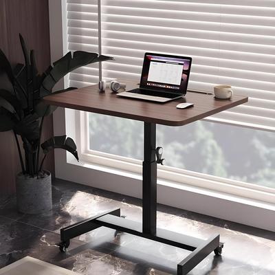 可移动升降桌站立式工作台床边桌家用电脑桌简易书桌卧室学习桌