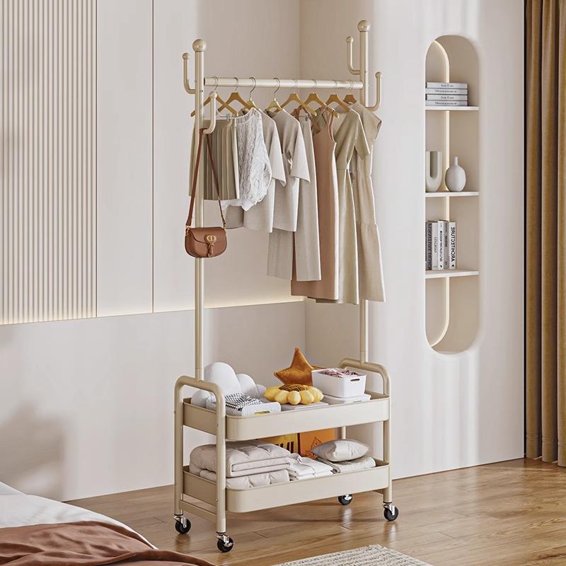 挂衣架落地卧室家用移动晾衣架室内房间置物衣帽架简易挂衣服架子