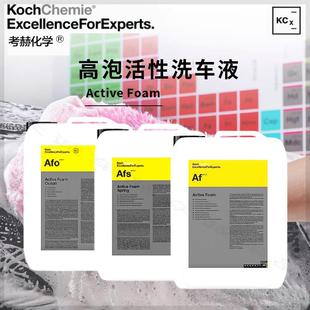 强力去污高浓缩高泡 Afo 德国考赫化学科赫活性泡沫预洗液AF Afs