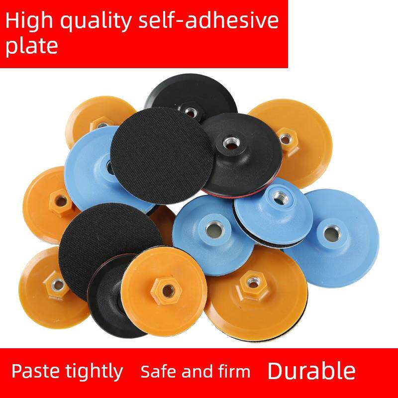 20块水磨盘石材抛光盘大理石干磨盘角磨机粘磨盘磨头吸盘接头底座