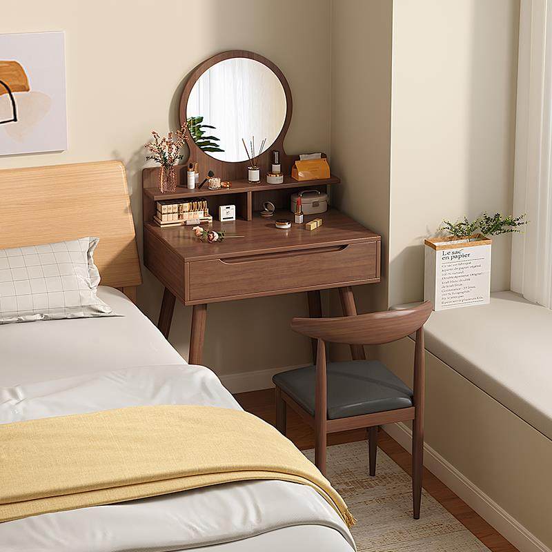梳妆台卧室小型化妆台镜小户型双层化妆柜主卧带抽迷你化妆桌桌子,住宅家具,梳妆台/桌,淘宝优惠券,粉丝福利购,淘宝优惠卷