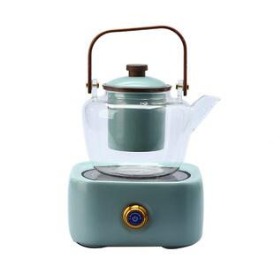 澳古汝窑电陶炉煮茶器家用汝瓷玻璃烧水壶泡茶小型煮茶炉茶具套装